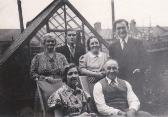 la famille Meltzer à Londres en 1938