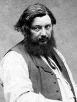 Gustave Courbet ne cachait pas ses sympathies pour le drapeau noir